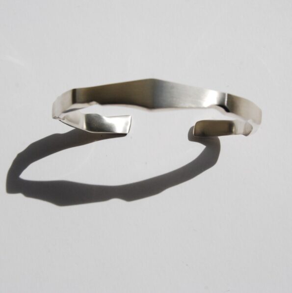sterling silver one of a kind cuff bracelet