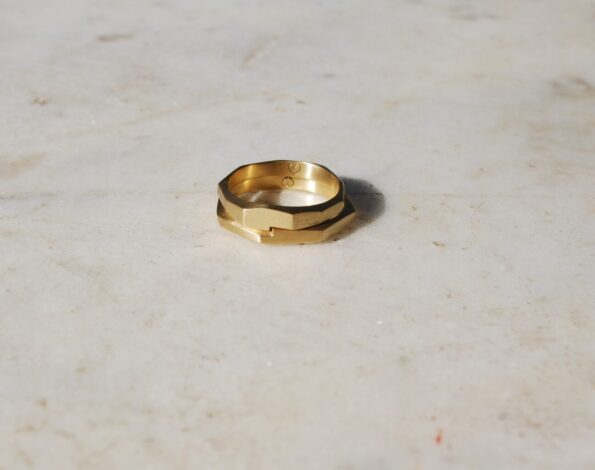 TECTONIC series rings